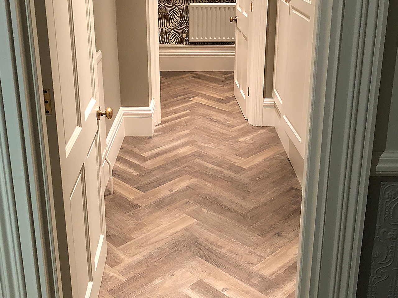 Amtico Flooring in Hall for Client